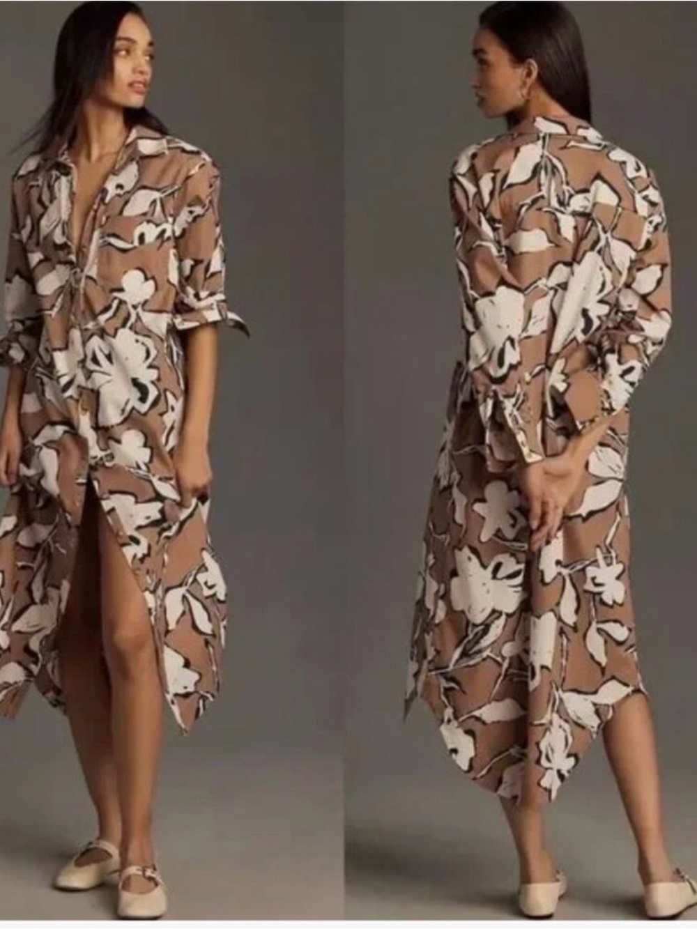 Anthropologie Maeve the “Soren Dress” size medium. 100% cotton.